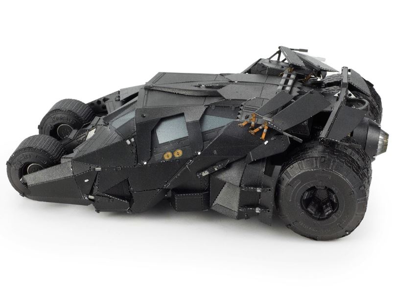 METAL EARTH PREMIUM SERIES - BATMAN - THE DARK KNIGHT - THE TUMBLER 3 SHEETS