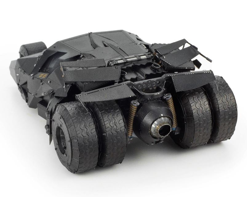 METAL EARTH PREMIUM SERIES - BATMAN - THE DARK KNIGHT - THE TUMBLER 3 SHEETS