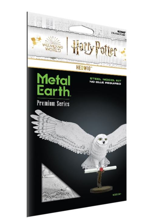 METAL EARTH PREMIUM SERIES - HARRY POTTER HEDWIG THE OWL 2.5 SHEETS