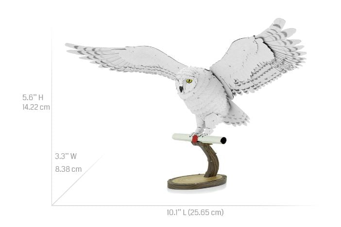 METAL EARTH PREMIUM SERIES - HARRY POTTER HEDWIG THE OWL 2.5 SHEETS