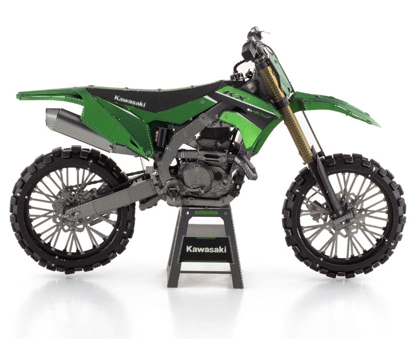 METAL EARTH PREMIUM SERIES - MOTO KAWASAKI KX450 2.5 FEUILLES