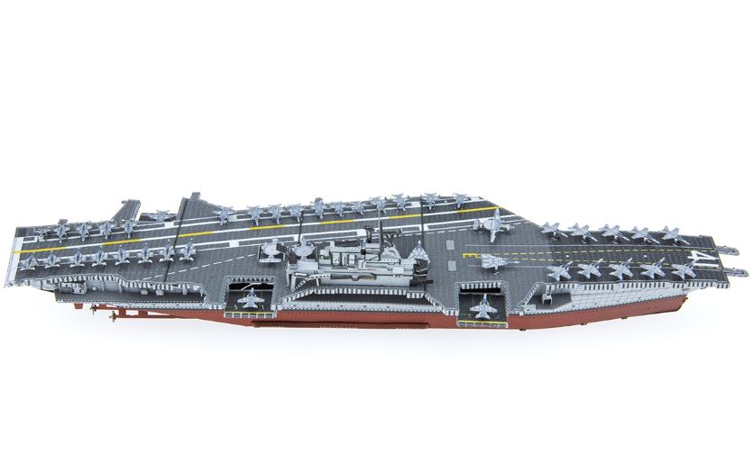 METAL EARTH PREMIUM SERIES - USS MIDWAY AIRCRAFT CARRIER 2 SHEETS