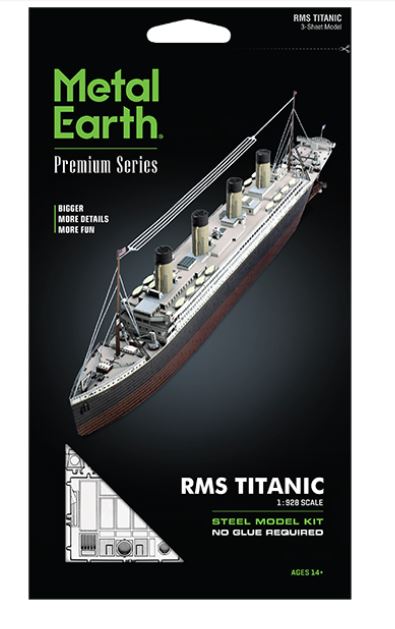 METAL EARTH PREMIUM SERIES - RMS TITANIC 3 SHEETS