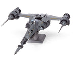 METAL EARTH PREMIUM SERIES - THE MANDALORIAN'S - N-1 STARFIGHTER 2.5 FEUILLES