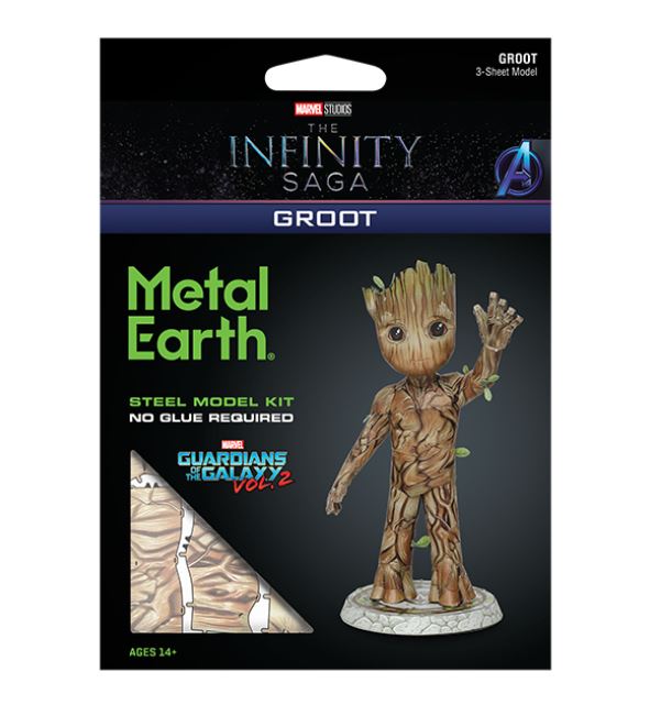 METAL EARTH THE INFINITY SAGA - GROOT