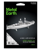 METAL EARTH - USS ARIZONA 2 SHEETS