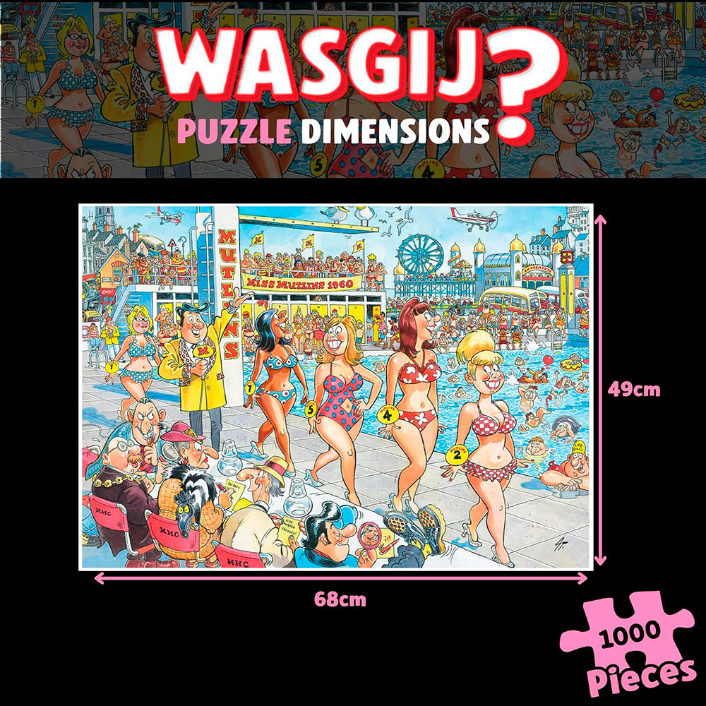 WASGIJ DESTINY RETRO NO 9 ROSIE'S PUZZLE 1000 PIECES - TOP MODELS! #70-00503