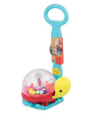 BATTAT ACTIVE - TURTLE POPPER WALKER "WALK 'N' POP!"