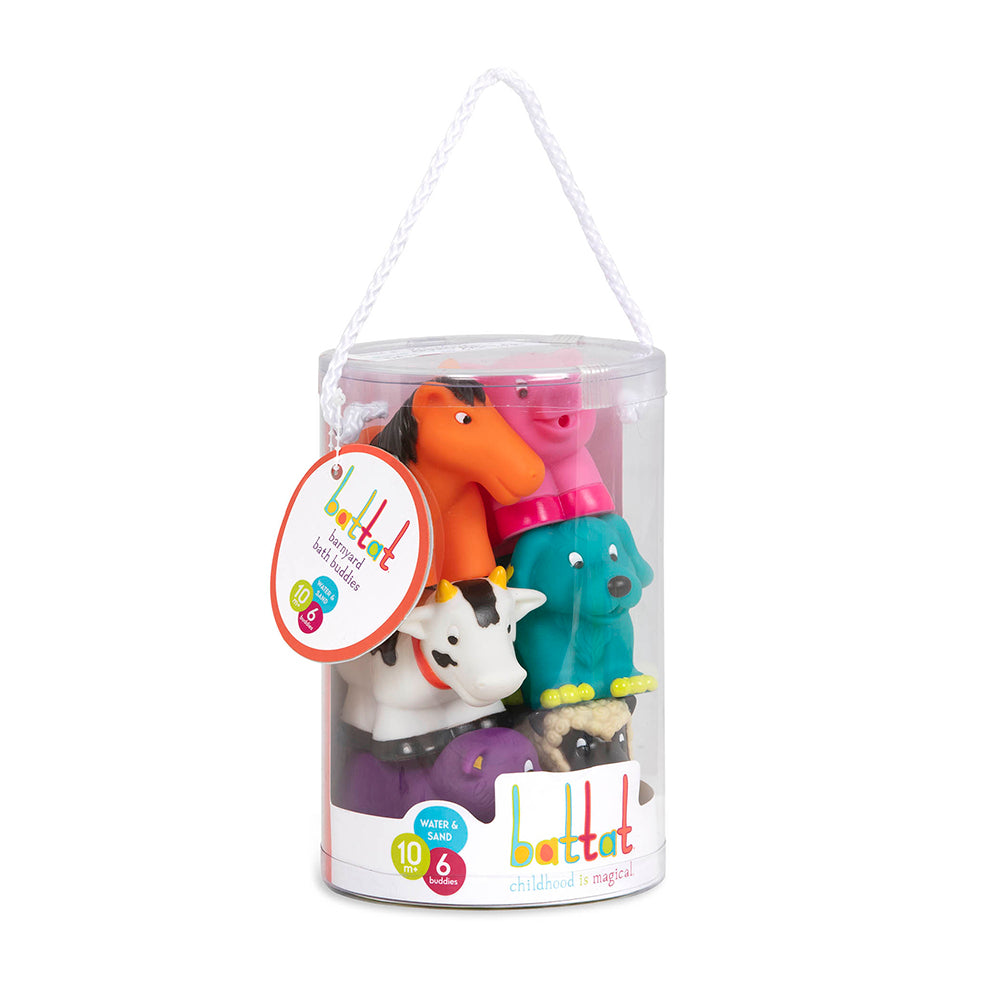 BATTAT - FARM ANIMAL BATH BUDDIES