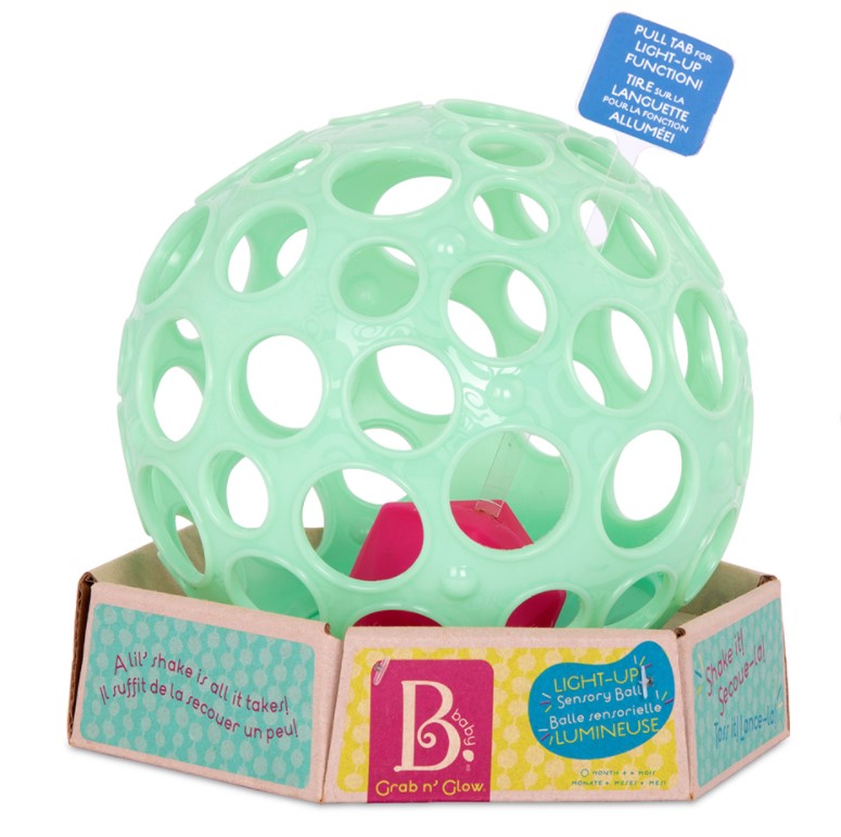 BATTAT BABY - "GRAB N' GLOW" LIGHT-UP BALL