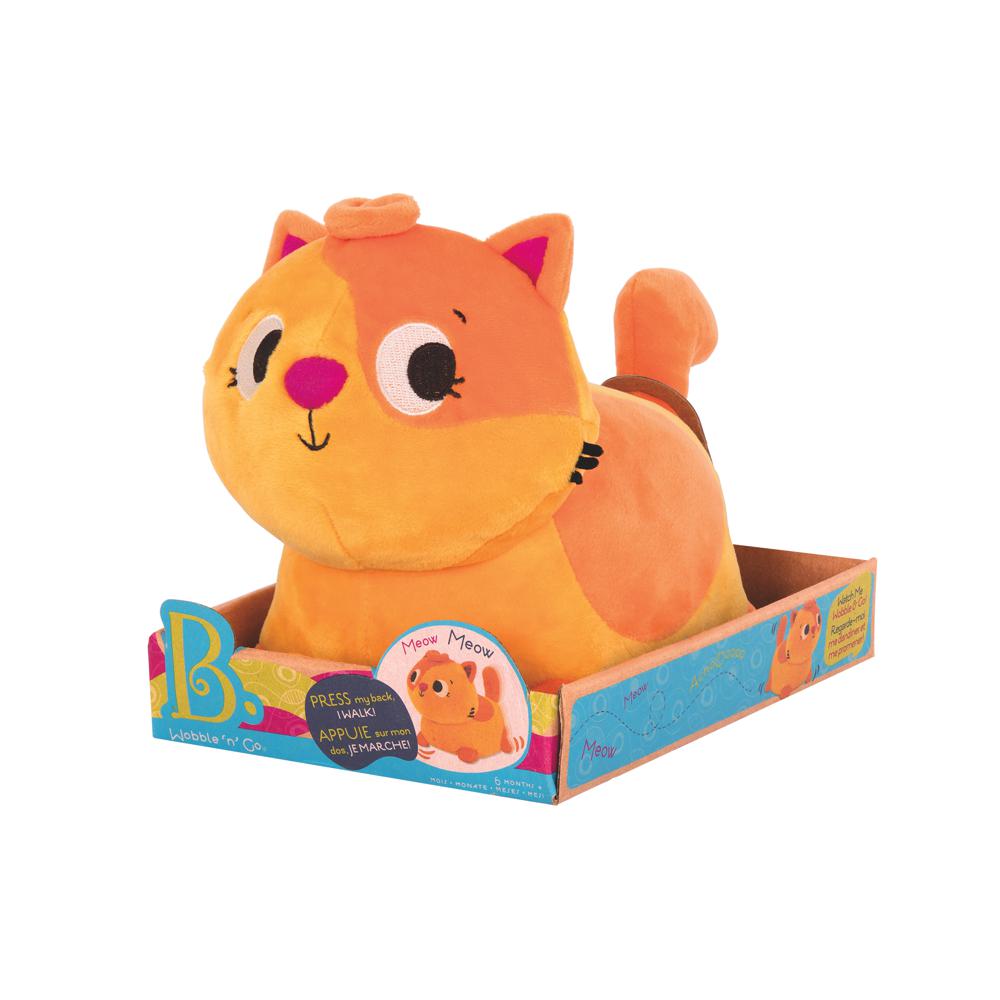 BATTAT BABY - GIGGLY JIGGLER LOLO WOBBLE 'N' GO ORANGE - TOP 10