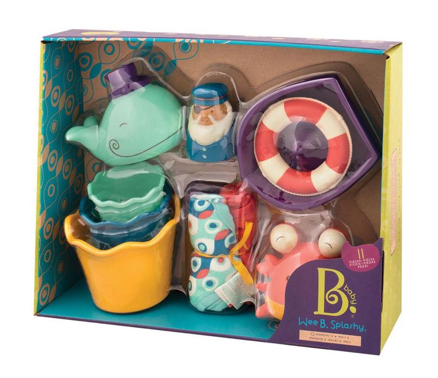 BATTAT BABY - "WEE B.SPLASHY" BATH TOY