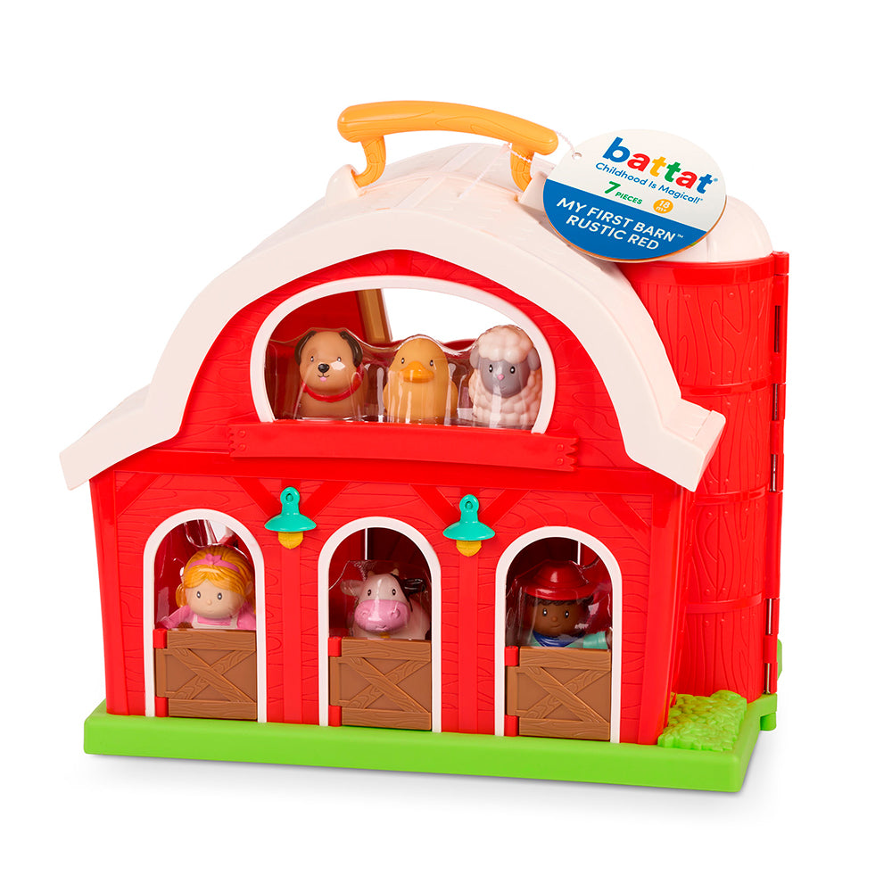 BATTAT - BIG RED BARN & BATTAT FIGURINES