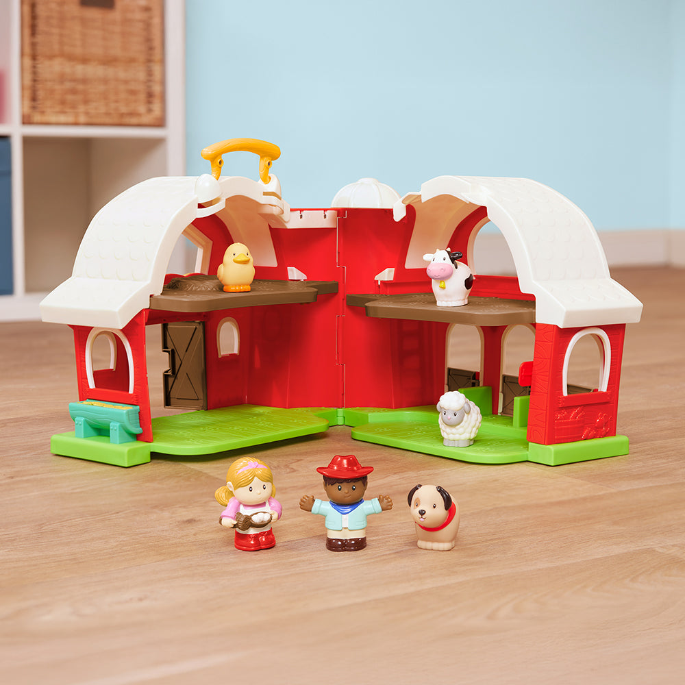 BATTAT - BIG RED BARN & BATTAT FIGURINES