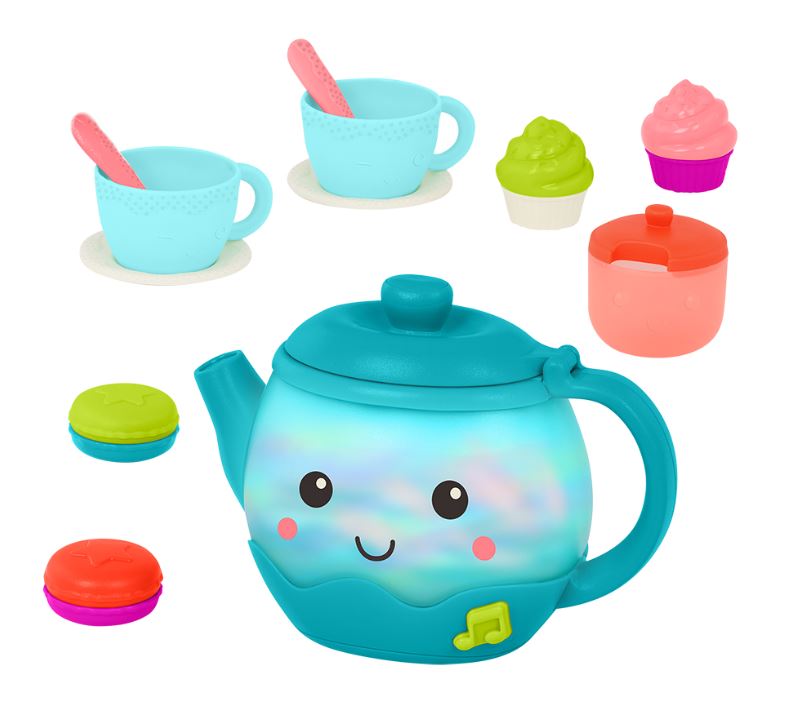 BATTAT - "MUSICAL TEA PARTY" TOY TEA SET