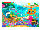 BATTAT TOYS - CASSE-TÊTE DE PLANCHER GÉANT 48 PIÈCES - SOUS LA MER #BX2218