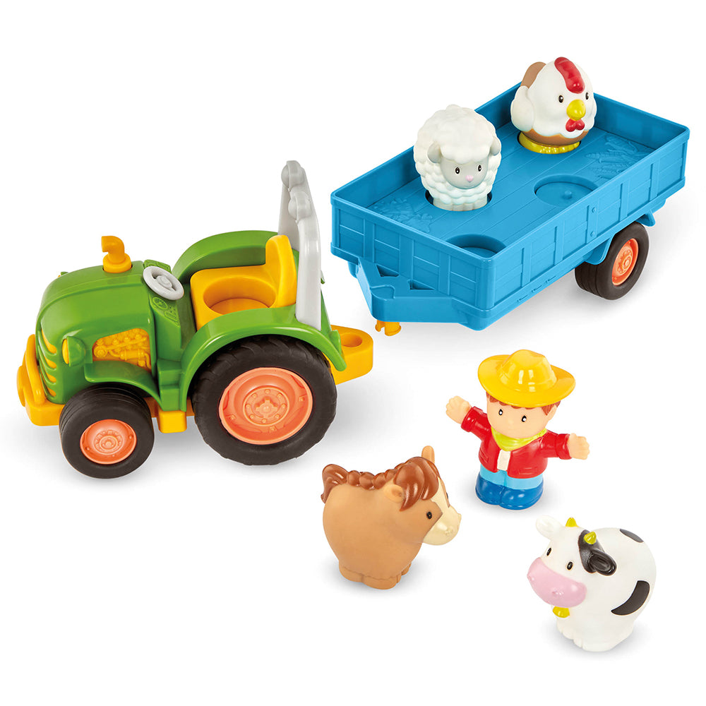 BATTAT - TRACTOR AND TRAILER WITH LIGHTS AND SOUNDS