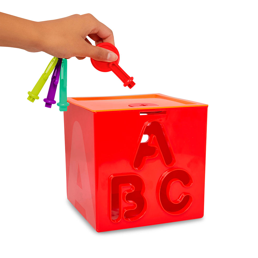 BATTAT - CUBE D'ACTIVITÉS ''LOCK & LEARN''