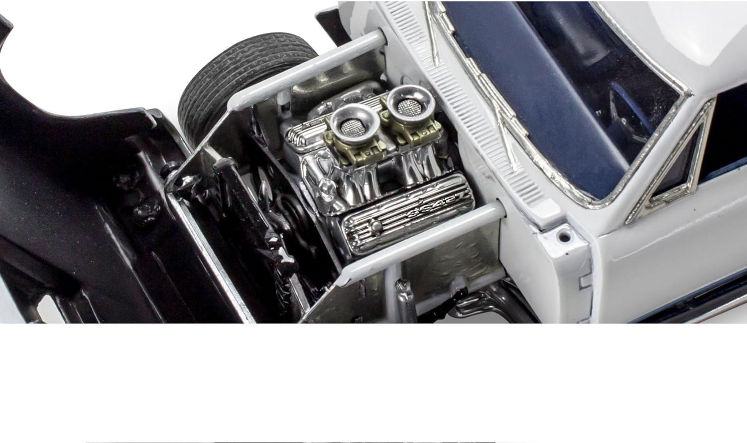 MODÈLE À COLLER - 1966 CHEVROLET CHEVY MALIBU SS 2N1 1:24 NIVEAU 4