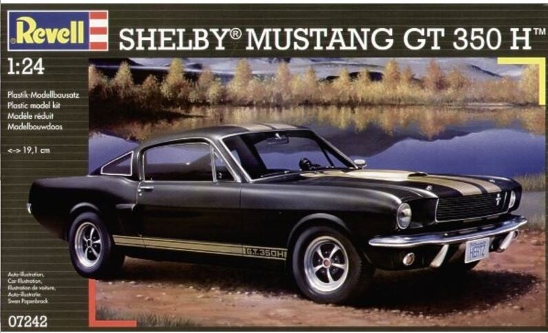 MODEL TO GLUE - SHELBY MUSTANG GT 350 H LEVEL #3