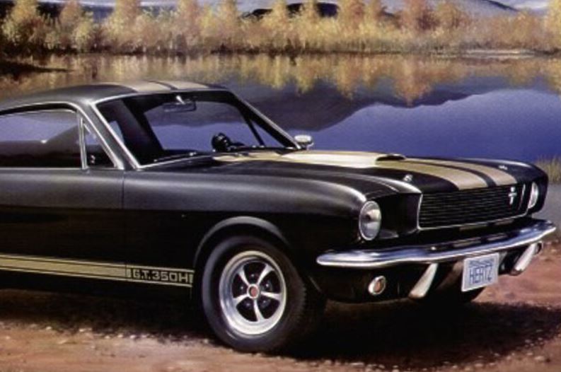 MODEL TO GLUE - SHELBY MUSTANG GT 350 H LEVEL #3