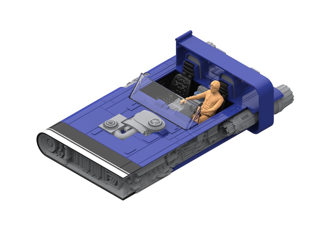 GLUE MODEL - SNAP STAR WRS HAN'S SPEEDER