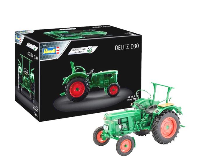 STICK-ON MODEL - DEUTZ D30 EASY CLICK TRACTOR 1/24 SCALE LEVEL 2