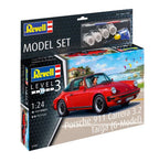 MODÈLE À COLLER - VOITURE PORSCHE 911 CARRERA 3.2 TARGA (G-MODEL) NIVEAU 3