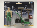 BRUDER - BWORLD GARDENER WITH LAWN MOWER