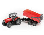 BRUDER - MASSEY FERGUSON 7480 ET REMORQUE