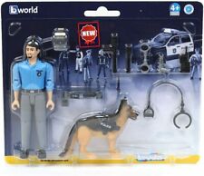BRUDER - BWORLD POLICIER AVEC CHIEN