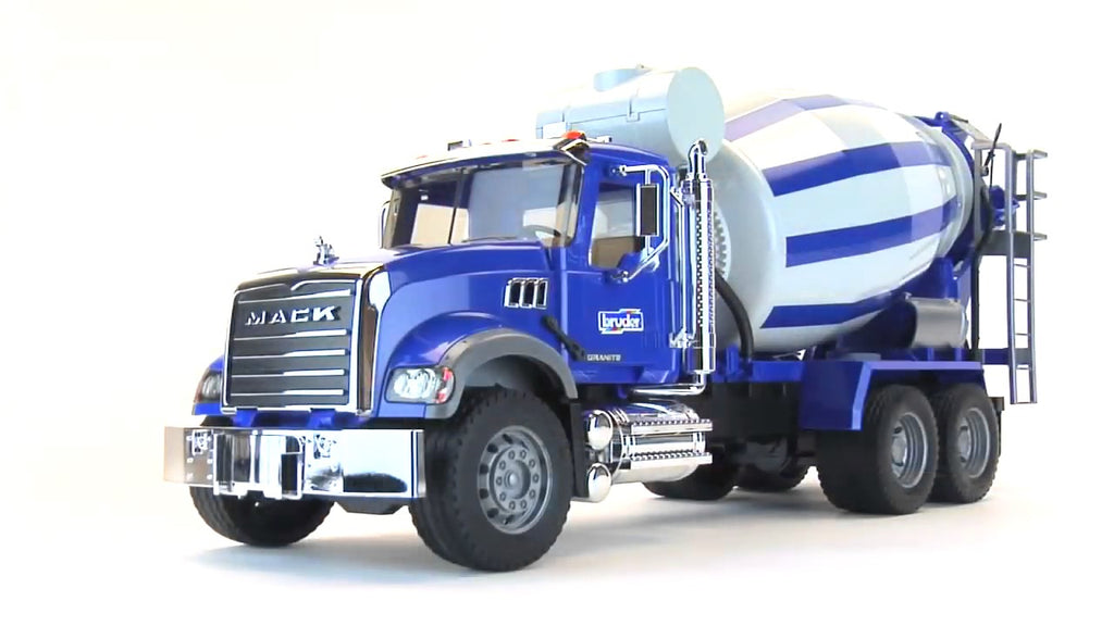 BRUDER - MACK GRANIT CEMENT MIXER