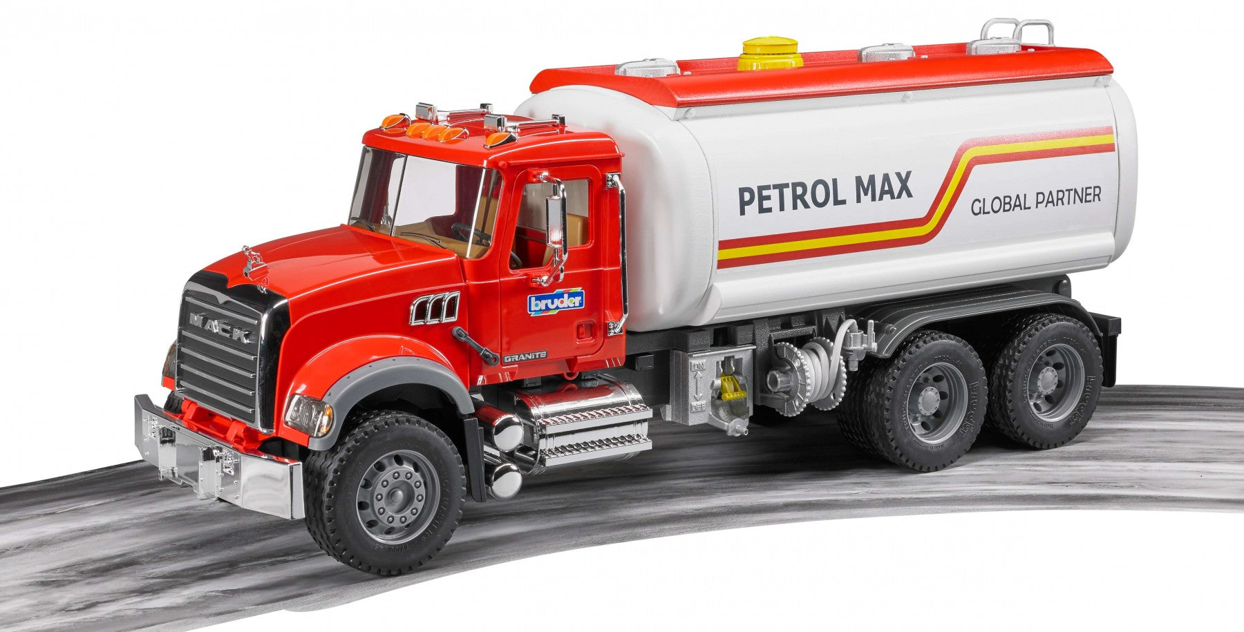 BRUDER - MACK PETROL TANK TRUCK #02827