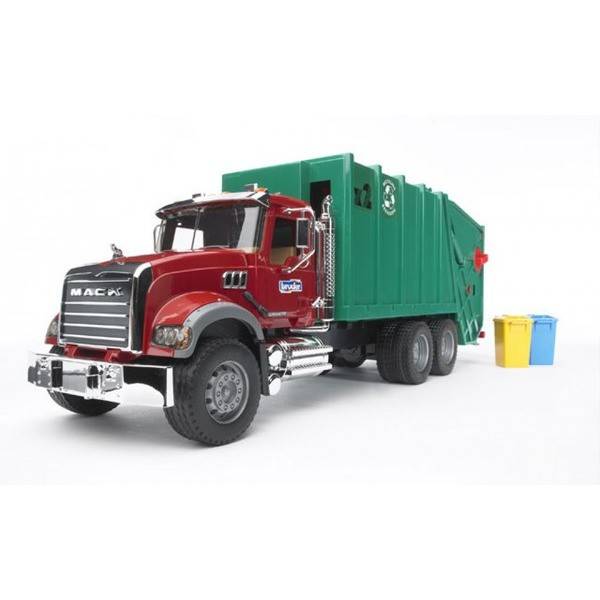 BRUDER - MACK GARBAGE TRUCK JR16