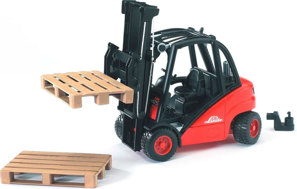 BRUDER - LINDE H30D FORKLIFT WITH TOW HITCH #02511