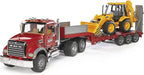 BRUDER - MACK TRUCK AND JCB LOADER #02813