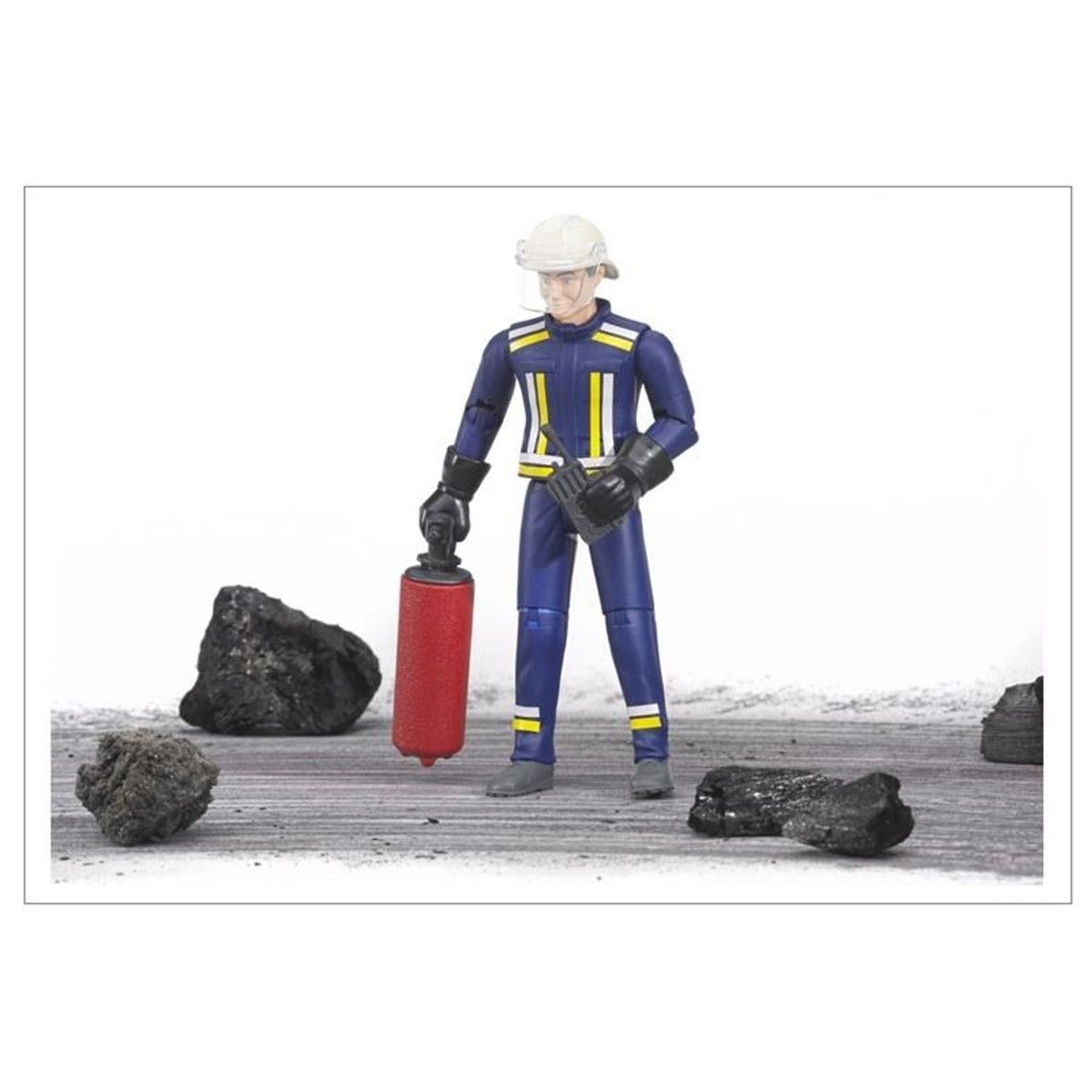 BRUDER - FIREFIGHTER WITH ACCESSORIES