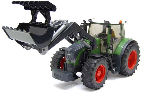 BRUDER – FENDT 936 VARIO TRACTOR WITH FRONT LOADER 1/16 #03041