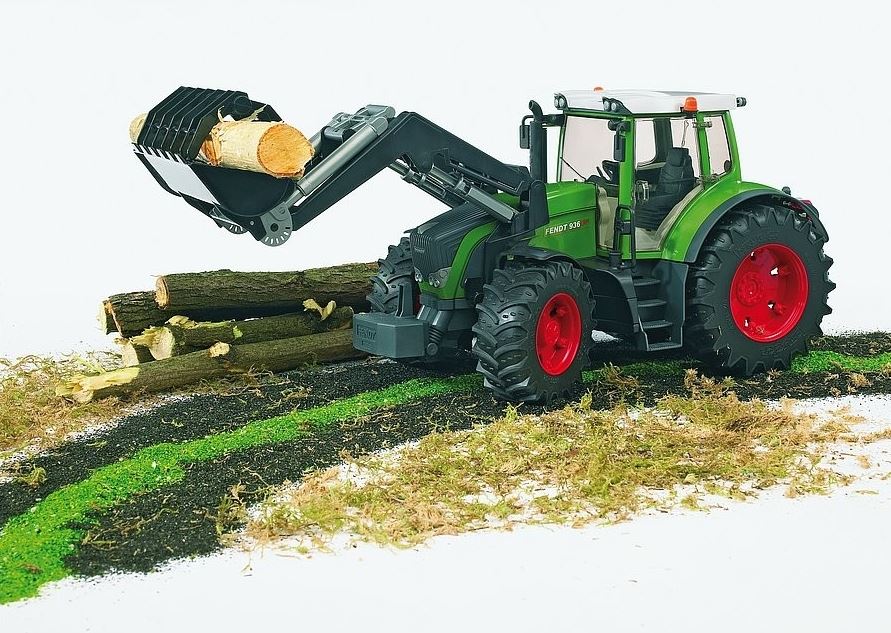 BRUDER – FENDT 936 VARIO TRACTOR WITH FRONT LOADER 1/16 #03041