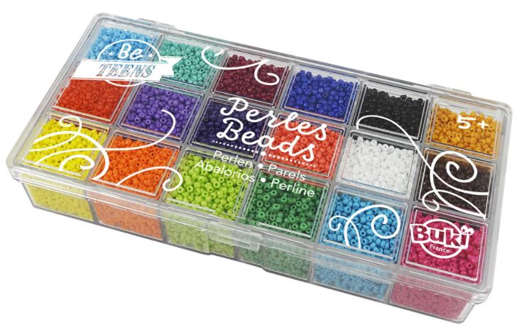 BUKI FRANCE BE TEENS - COFFRET DE PERLES OPAQUES