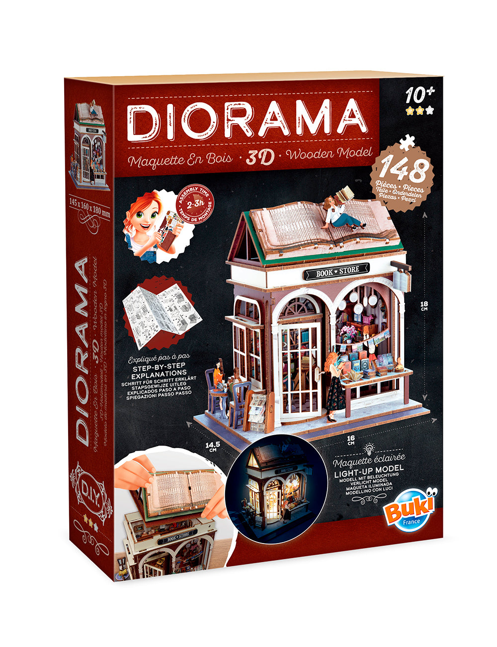 BUKI FRANCE - DIORAMA LIBRAIRIE