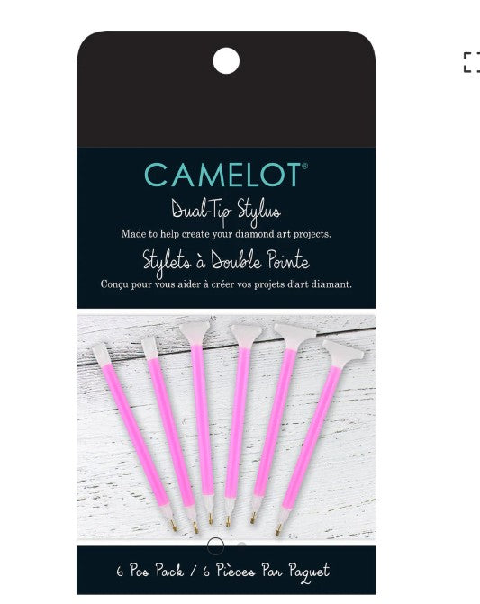 DIAMOND DOTZ CAMELOT - 6-PACK PLASTIC DIAMOND PAINTING STYLUS SET
