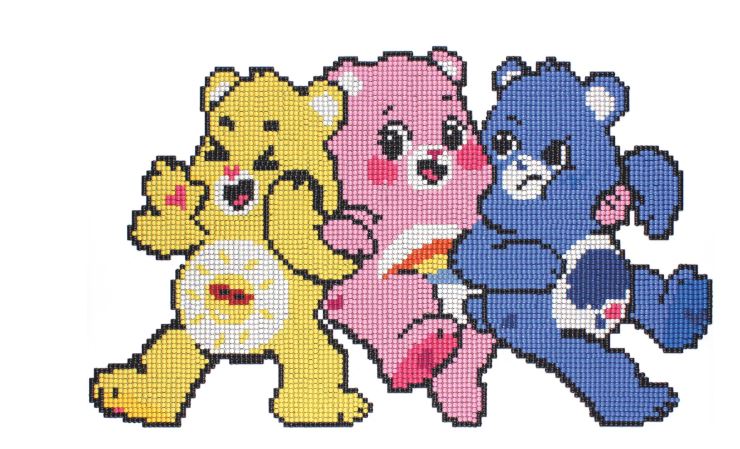 DIAMOND DOTZ CAMELOT - TRIO DE CALINOURS