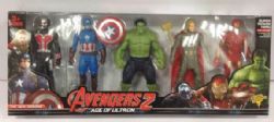 SET OF 5 SMALL AVENGERS AGE OF ULTRON FIGURES
