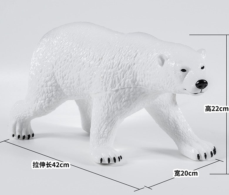FIGURINE GÉANTE - OURS POLAIRE