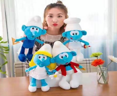 PELUCHES SCHTROUMPFS 40 CM ASST