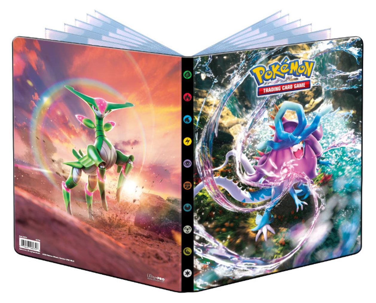 POKEMON CARD BINDER - 9PKT POKEMON SCARLET & VIOLET SV5