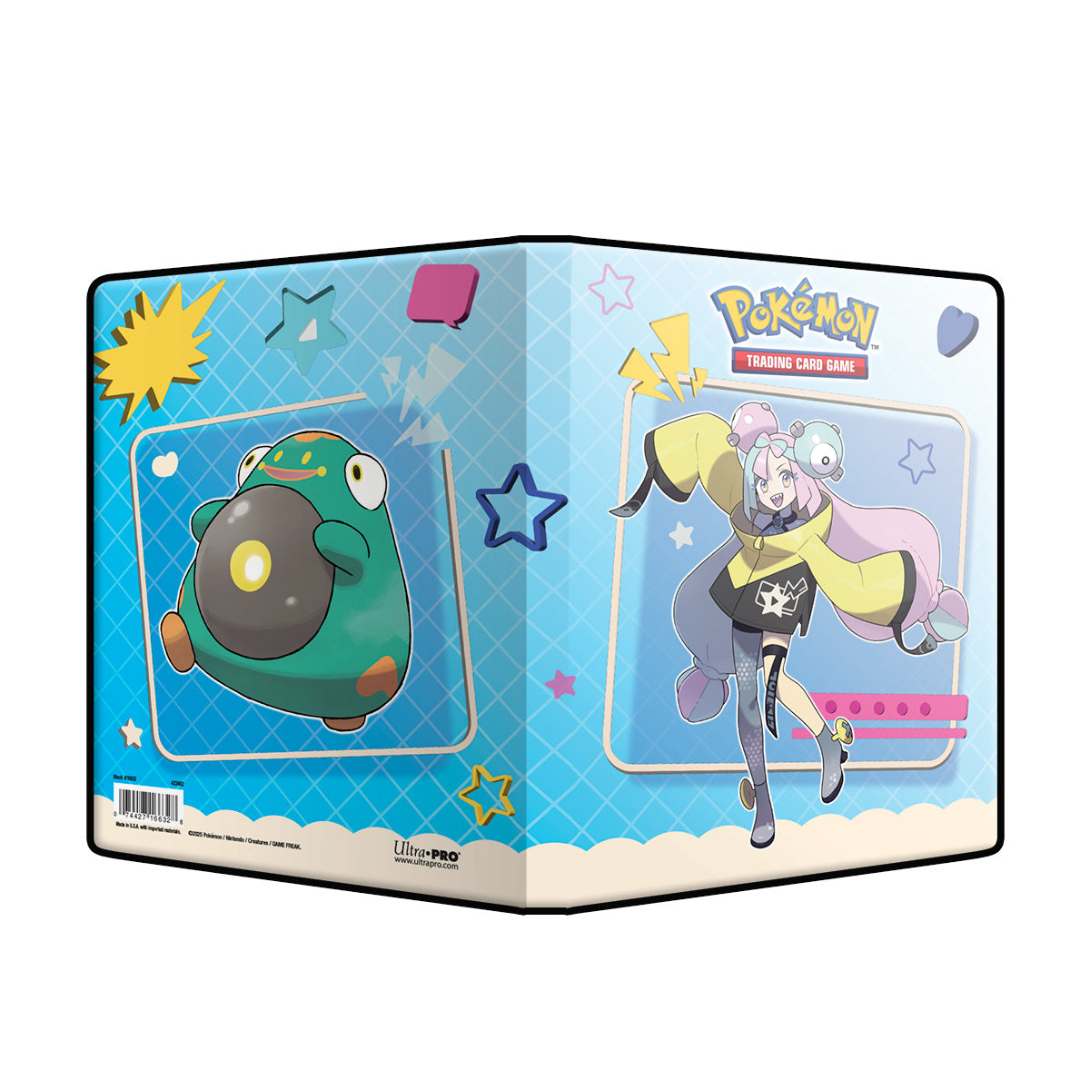 POKÉMON CARD BINDER - 4PKT POKEMON MEGA IONO AND BELLIBOLT PORTFOLIO