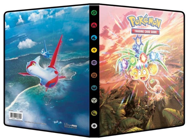 POKEMON CARD BINDER - 4PKT POKEMON SCARLET & VIOLET SV8 PORTFOLIO