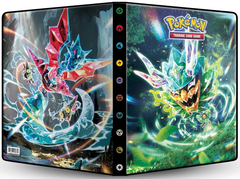 POKEMON CARD BINDER - 9-POCKET PORTFOLIO POKEMON SCARLET & VIOLET SV6